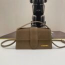 Jacquemus Le Grand Bambino Nubuck Crossbody Flap Bag