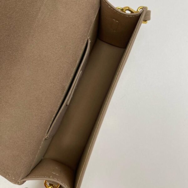 Jacquemus Le Grand Bambino Nubuck Crossbody Flap Bag