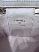 Chanel Mini Top Handle Vanity With Chain Light Pink Lambskin Gold Hard