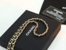 Chanel Mini Metal Vanity With Chain Black Lambskin Aged Gold Hard