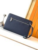 Hermes men's pouch bag, luxurious leather