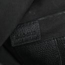 Christian Dior A5 Triangle Pouch D Gravity Leather Black