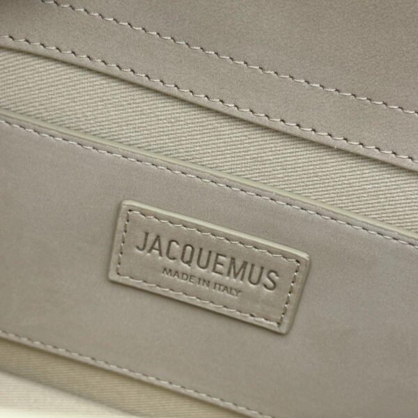 Jacquemus Soft Amber Leather Le Grand Bambino Structured Shoulder Bag - Slika 3