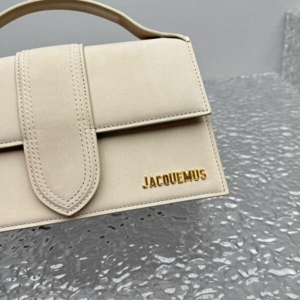 Jacquemus Soft Amber Leather Le Grand Bambino Structured Shoulder Bag - Slika 6