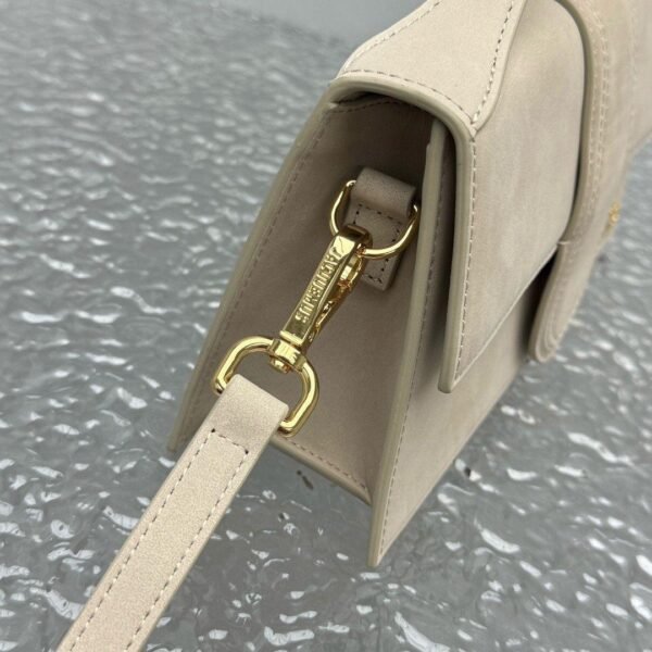 Jacquemus Soft Amber Leather Le Grand Bambino Structured Shoulder Bag - Slika 12