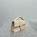Jacquemus Soft Amber Leather Le Grand Bambino Structured Shoulder Bag