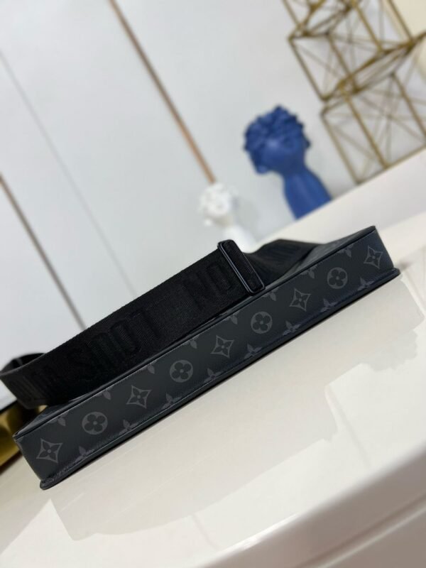 Louis Vuitton black white logo bag - Slika 5