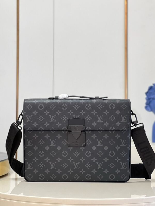 Louis Vuitton black white logo bag - Slika 2