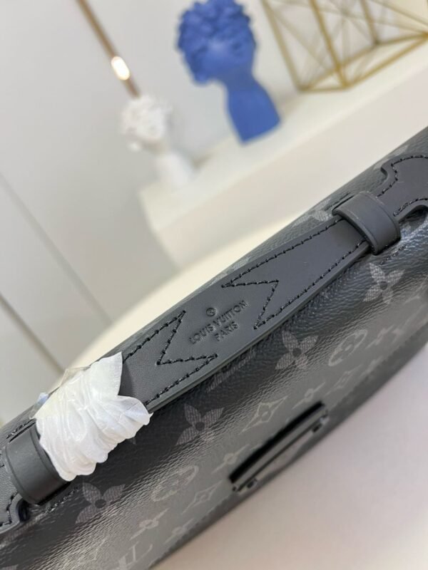 Louis Vuitton black white logo bag - Slika 6