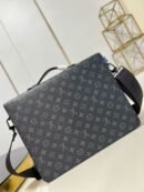Louis Vuitton black white logo bag