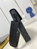 Louis Vuitton black white logo bag