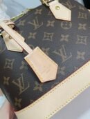 Louis Vuitton beige brown leather bag