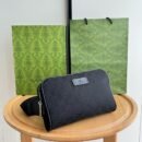 Gucci GG Supreme Black Crossbody Bag