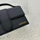 Jacquemus Black Leather Le Grand Bambino Structured Shoulder Bag