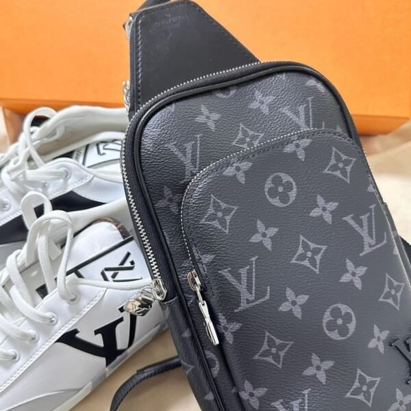 Louis Vuitton Monogram Eclipse Avenue Sling Bag