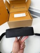 Louis Vuitton Noir Leather Pilot Wearable Wallet