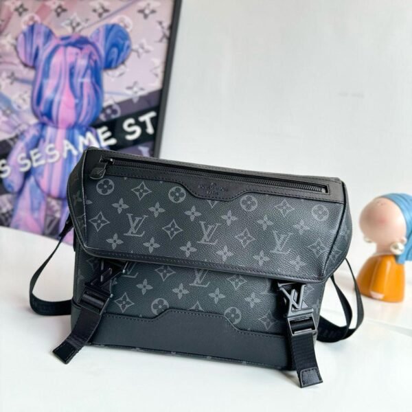 Louis Vuitton Monogram Eclipse Small Messenger Bag