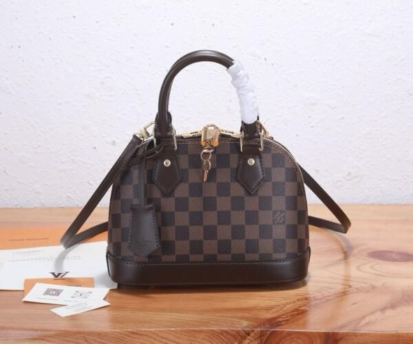 Louis Vuitton black brown bag - Slika 8