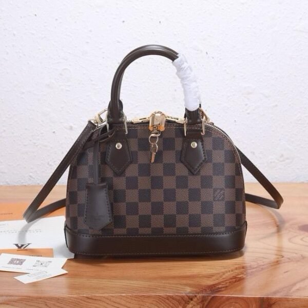 Louis Vuitton Damier Alma BB Shoulder Bag