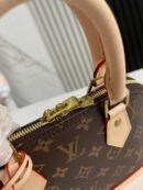 Louis Vuitton beige brown leather bag