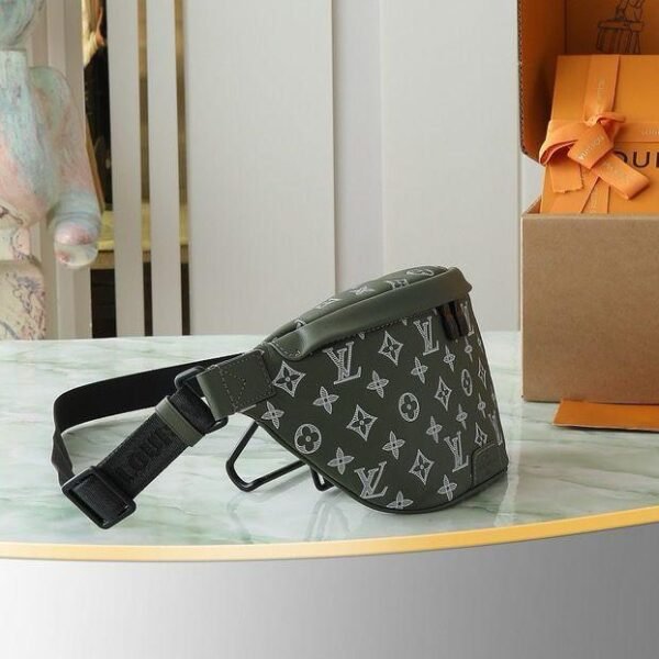 Louis Vuitton green white Bumbag
