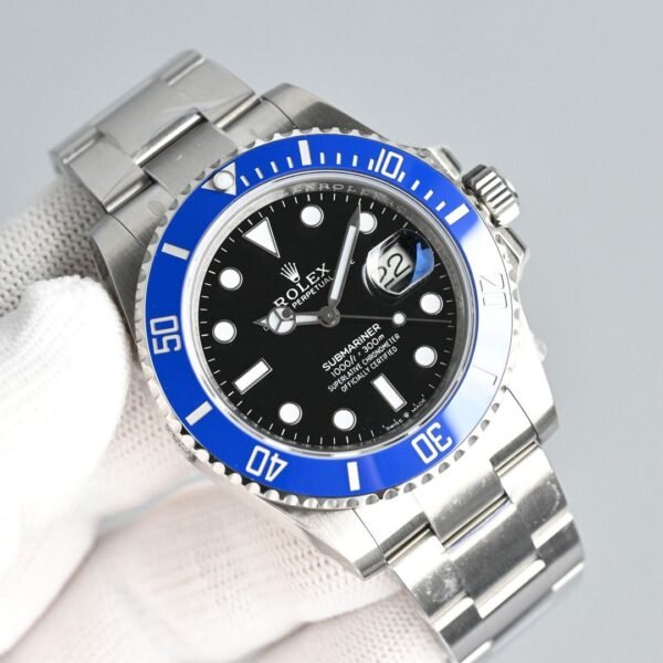 Submariner 41 Silver / Blue