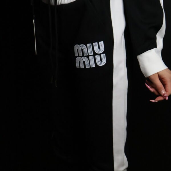 miu miu trenirka / black / white