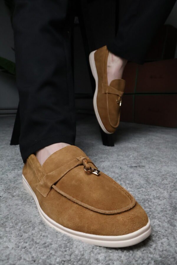 Loro Piana Summer Charms Walk Loafer Brown - Slika 2