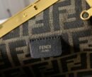 Fendi Brown Zucca Coated