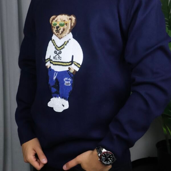 Polo Bear Ralph Lauren Dzemper "Marine Blue"