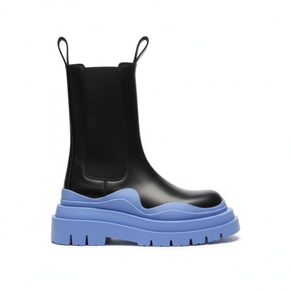 Bottega Veneta Tier Ankle boots Black/Blue