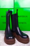 Bottega Veneta Tier Ankle boots Black/Brown