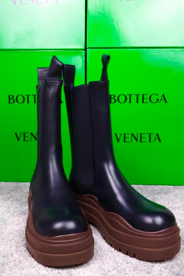 Bottega Veneta Tier Ankle boots Black/Brown - Slika 3