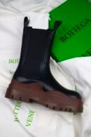Bottega Veneta Tier Ankle boots Black/Brown
