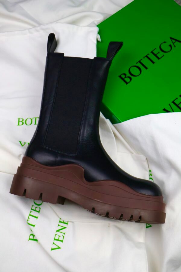 Bottega Veneta Tier Ankle boots Black/Brown - Slika 2