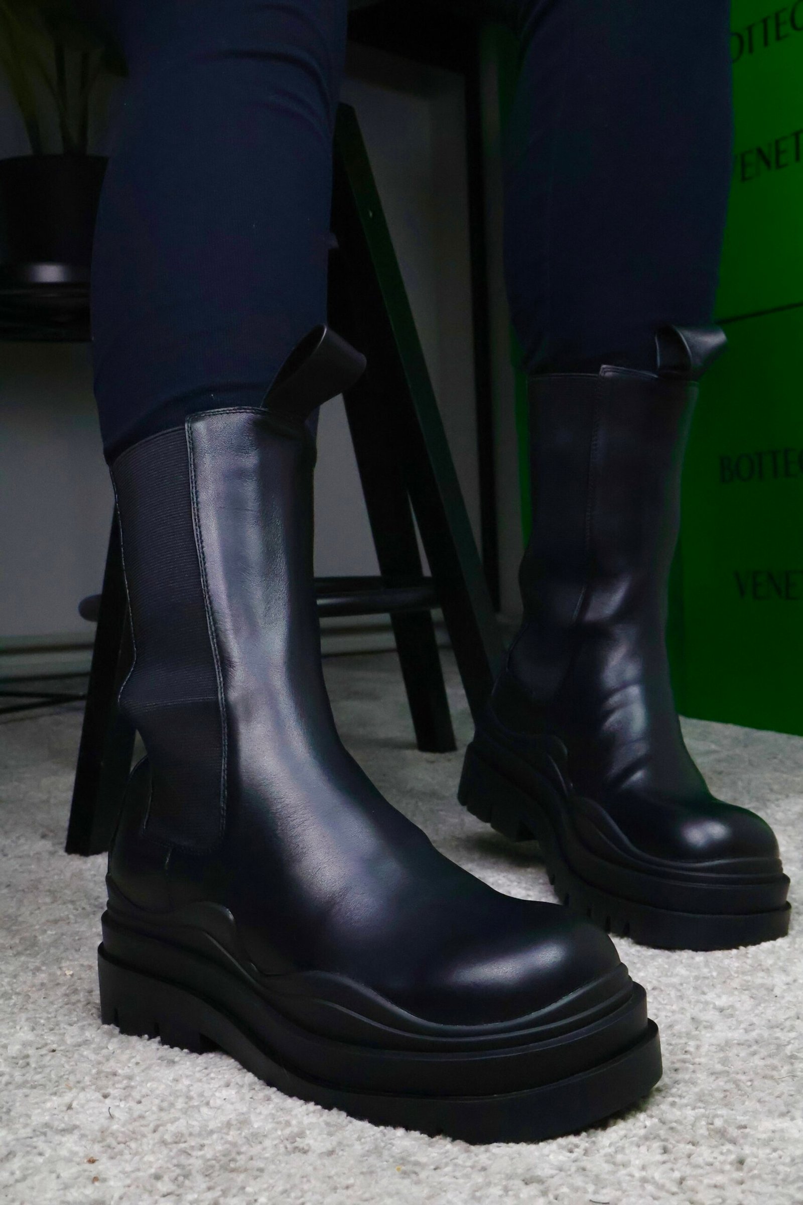 Bottega Veneta Tier Ankle boots Black - Slika 4