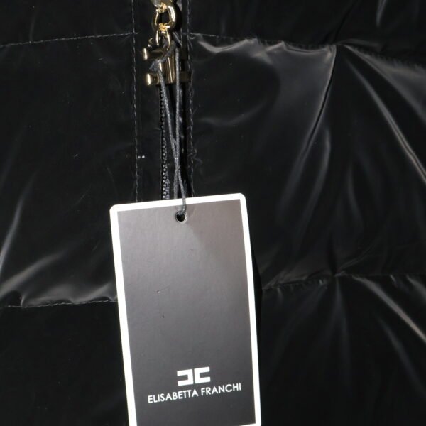 Elisabetta Franchi Black Down Jakna