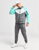 Komplet Nike Tech Fleece "Grey/Turquoise"
