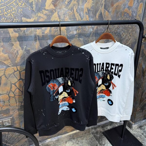 Dsquared2 Majica dugih rukava "White"