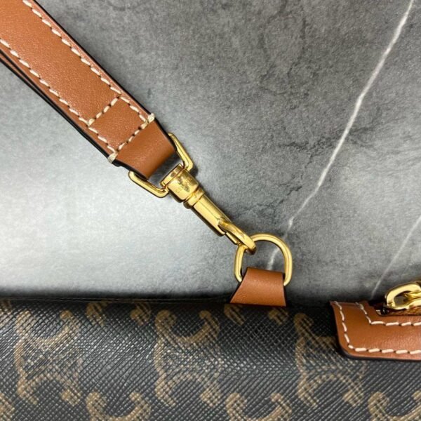Celine Triomphe Clutch Triomphe Canvas