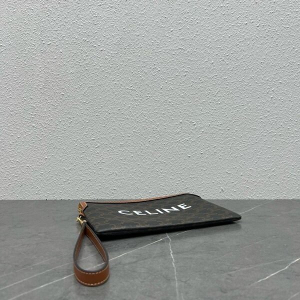 Celine Triomphe Clutch Triomphe Canvas