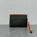 Celine Triomphe Clutch Triomphe Canvas