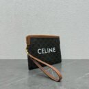 Celine Triomphe Clutch Triomphe Canvas