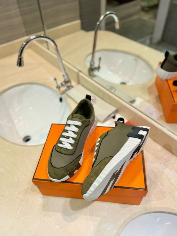 Hermes Bouncing tenisice Olive Green - Slika 10