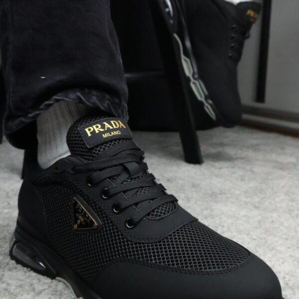 Prada Re-Nylon black sneakers