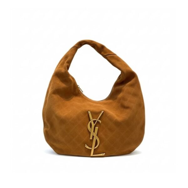 Yves Saint Laurent Hobo Shoulder Bag Suede