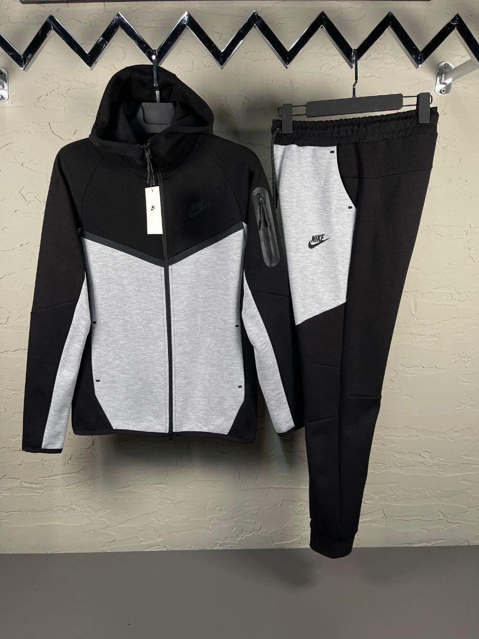 Nike Tech Fleece "Black/Grey" - Slika 2