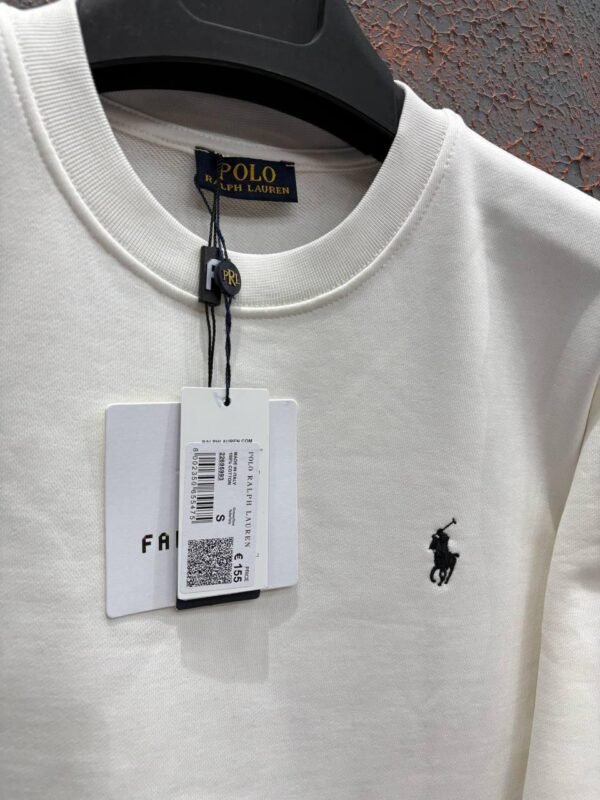 Polo Ralph Lauren Majica dugih rukava "White" - Slika 4