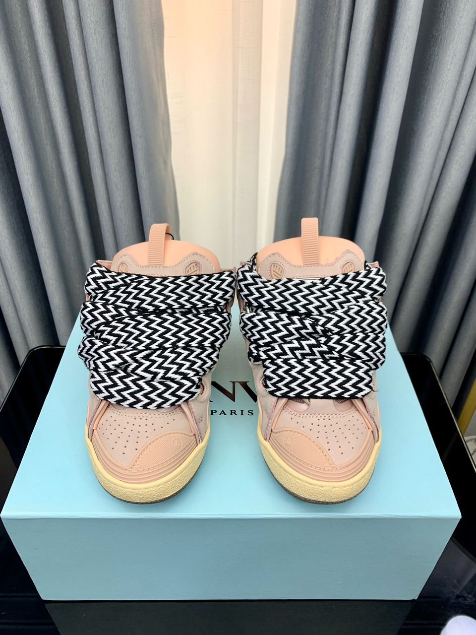 Lanvin Curb lace-up sneakers - Slika 3