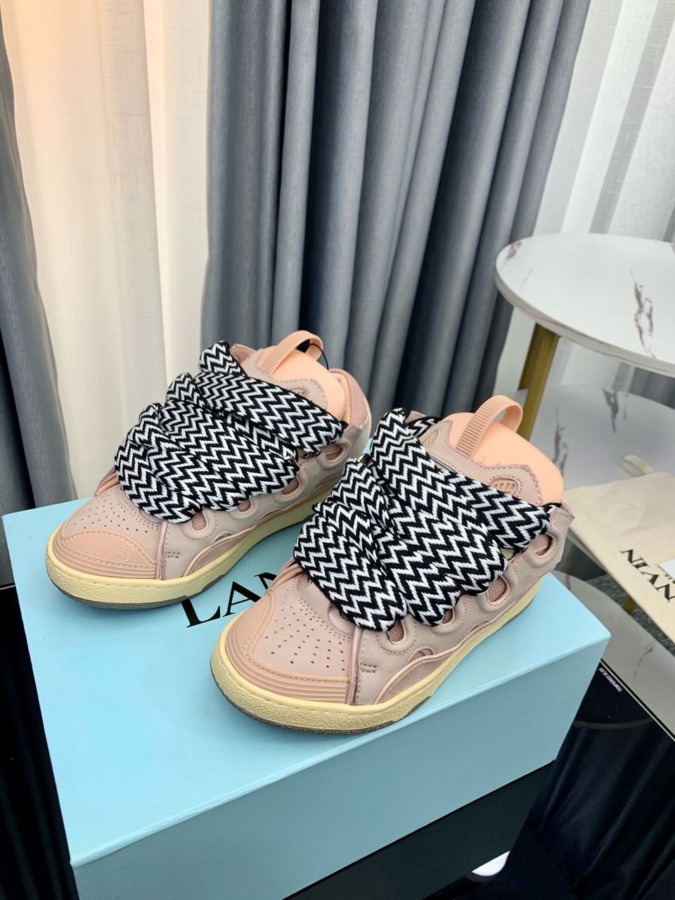 Lanvin Curb lace-up sneakers - Slika 7